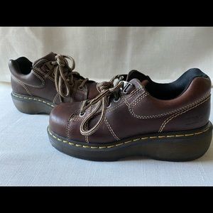 Dr Martens leather shoe in size 7